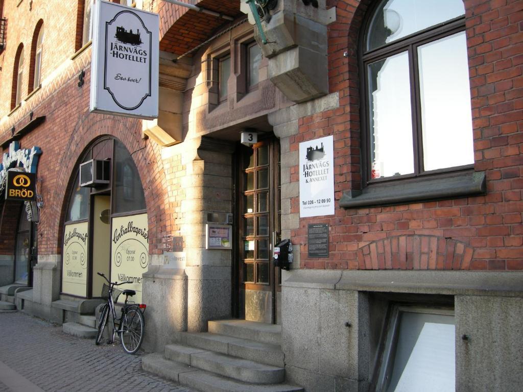 Jaernvaegshotellet Gävle Eksteriør billede