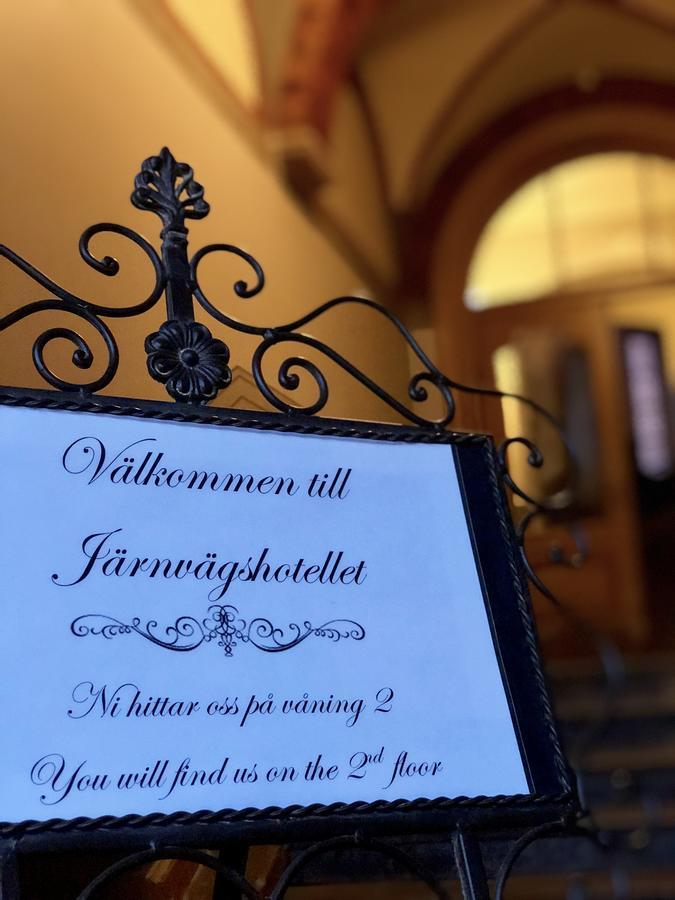 Jaernvaegshotellet Gävle Eksteriør billede